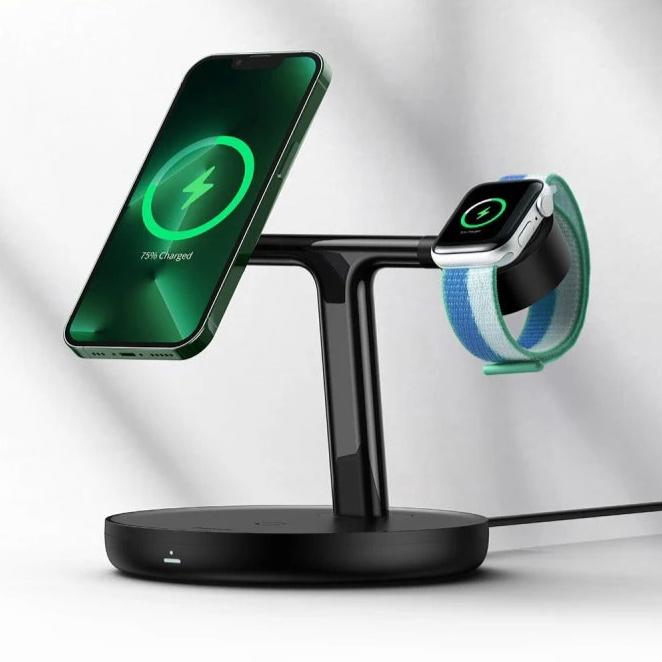 Baseus 3-in-1 20W Magnetic Wireless Charger Stand