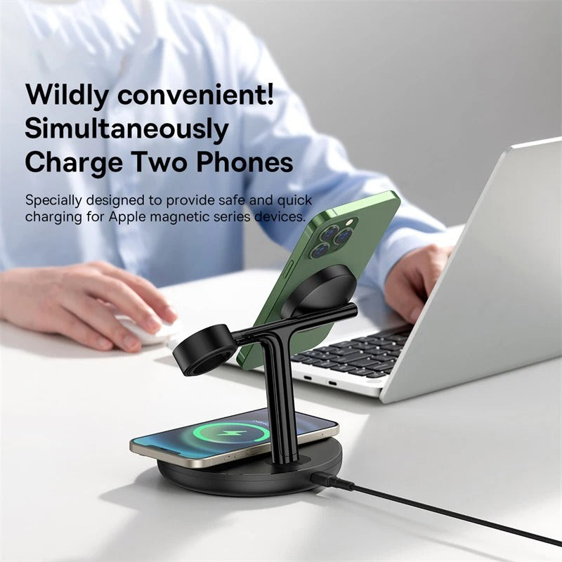 Baseus 3-in-1 20W Magnetic Wireless Charger Stand